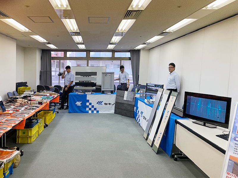 昨年の第1回展示会のようす