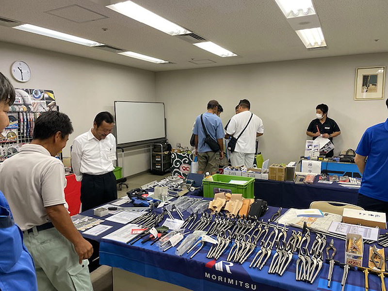 展示会の様子