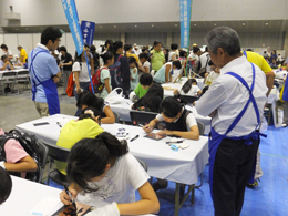 かながわ　しごと・技能体験フェスタ2018 会場風景